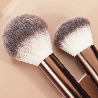 13PCS Makeup Brush Set Foundation Concealer Powder Eyeshadow Blush Brush Kabuki Blending Cosmetic Beauty Tool for Face